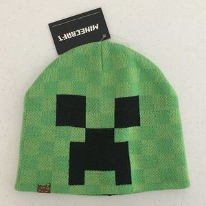 Minecraft Mojang Beanie Creeper Green Black S/M